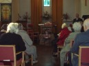 Brian leading the service