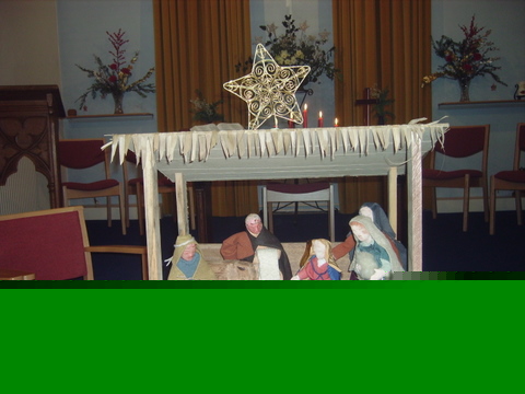 Beautifully prepared figures in the stable