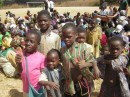 Group of school children